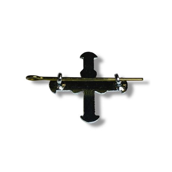 Catholic Boy Scouts of Ireland Metal Cap Badge Ireland Scouting CBSI - Picture 6 of 7